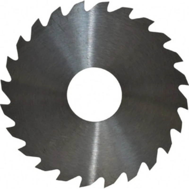 RobbJack 1-3/4 x 0.02, 1/2 Arbor, 24-Tooth Solid Carbide Slitting & Slotting Saw Uncoated, RH Cut, Straight Teeth, Co...
